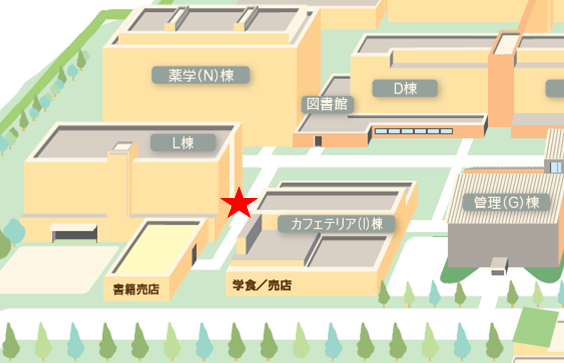 学園内の地図画像